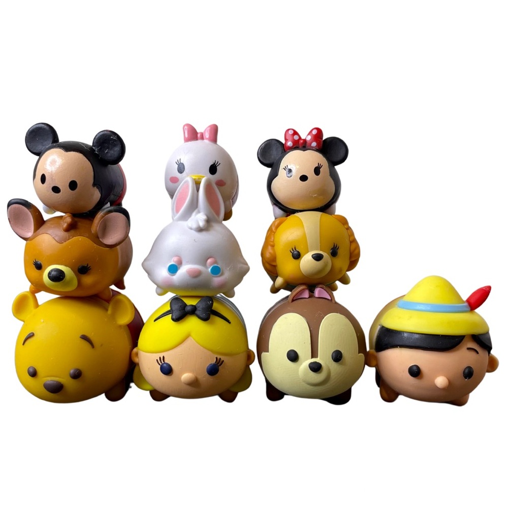 Tsum Tsum Vinyl Figures Lot of 10